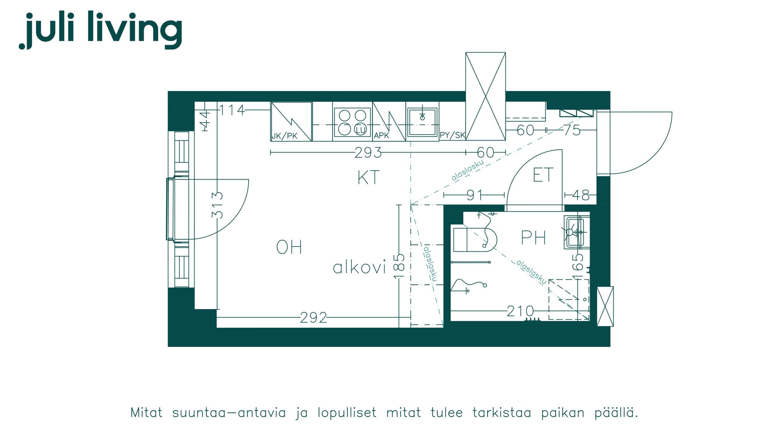 Kultakoivu F283, F292, F301, F310, F319, F328